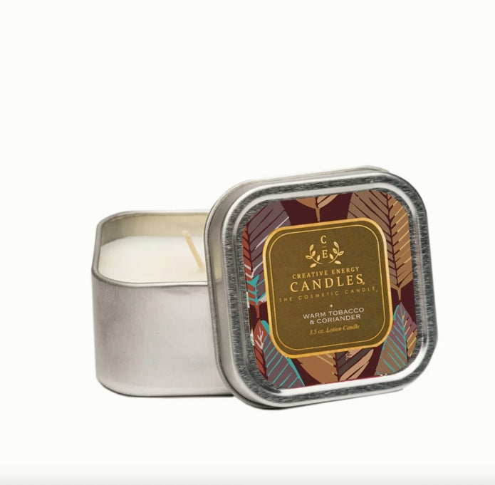 Warm Tobacco & Coriander 2 in 1 Lotion Candle