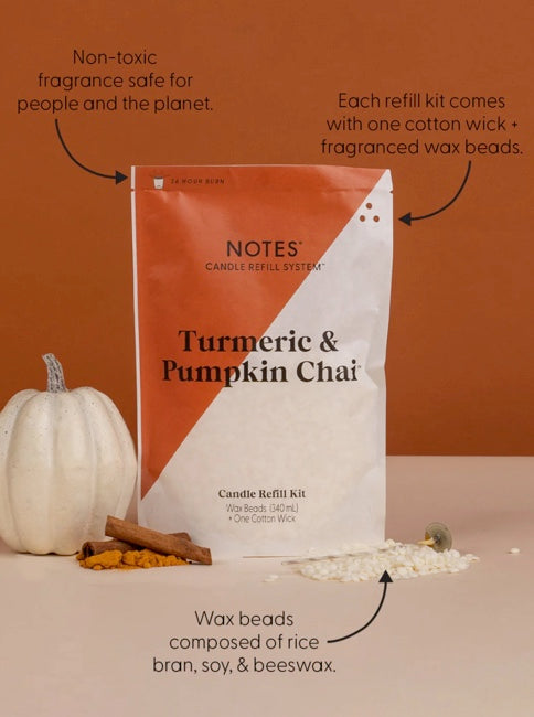 Turmeric & Pumpkin Chai Refill Kit