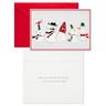 Dapper Holiday Snowmen Boxed Christmas Cards, Pack of 40