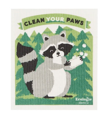 Clean Your Paws Swedish Dish Cloth