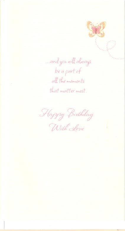 Birthday Daughter Card