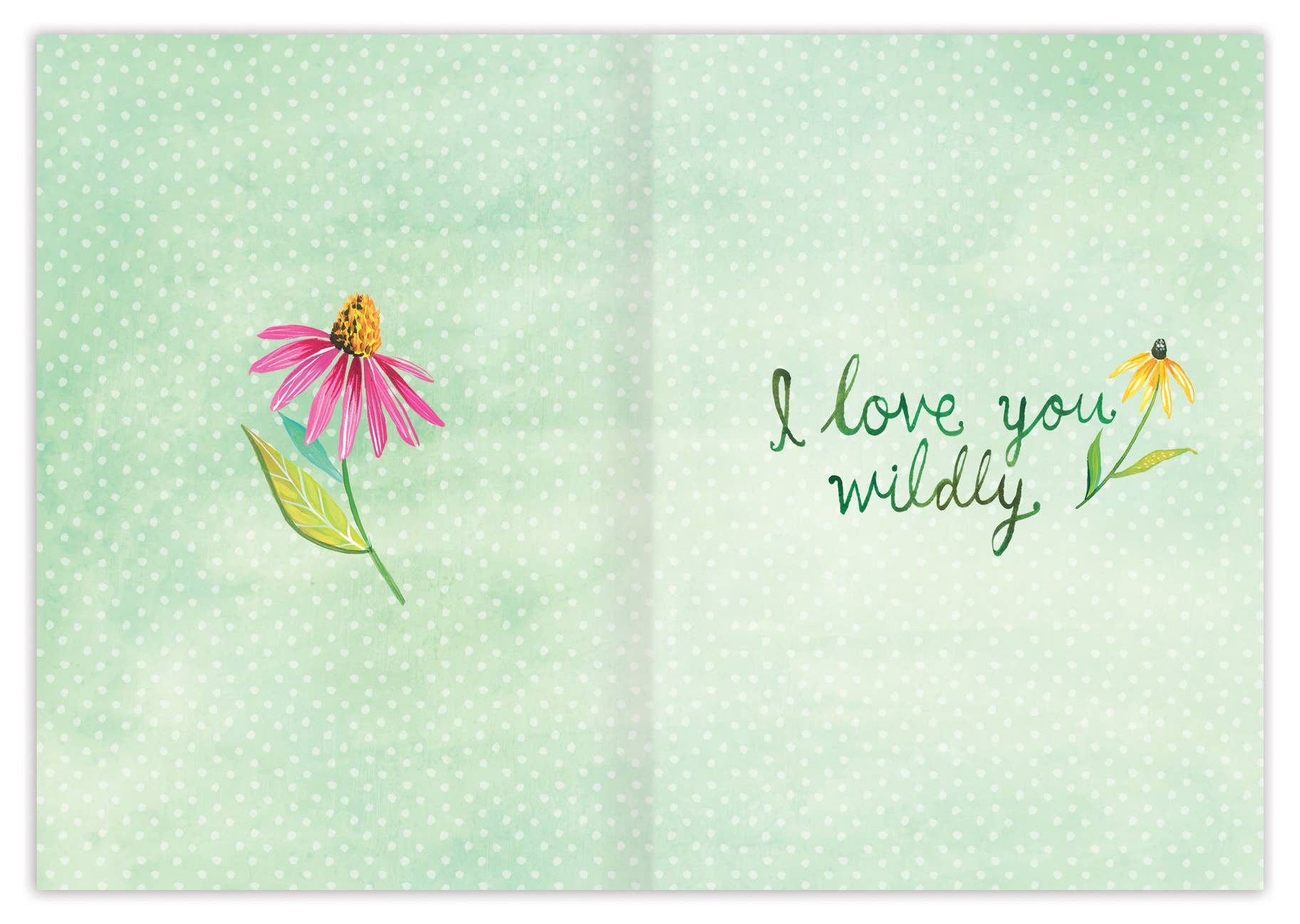 Wildflowers Anniversary Card