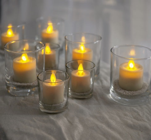Moving Flame Tealight Set of Four