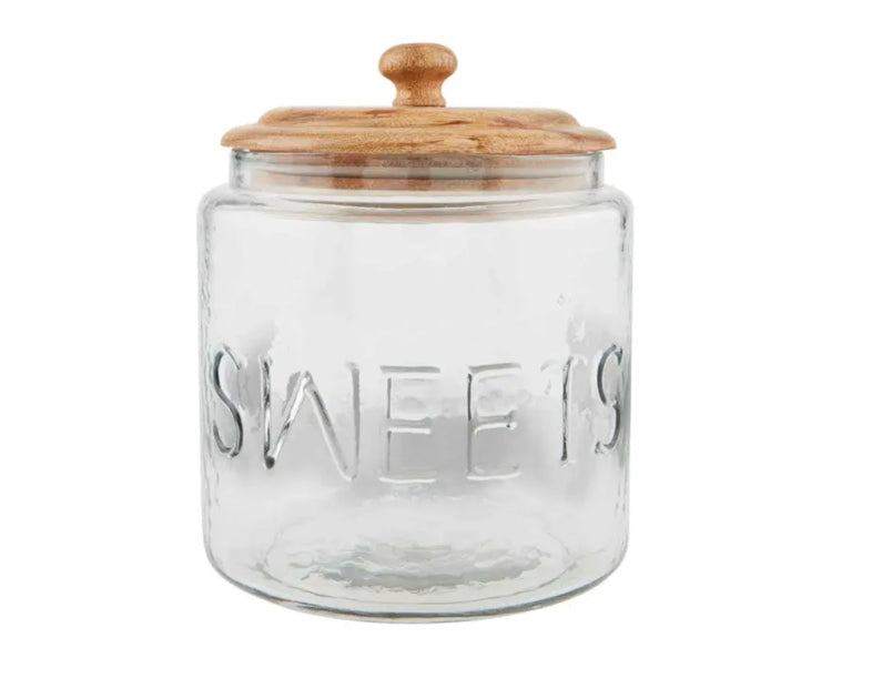 Glass Sweets Jar