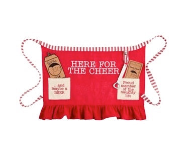 Here For Cheer Half Apron