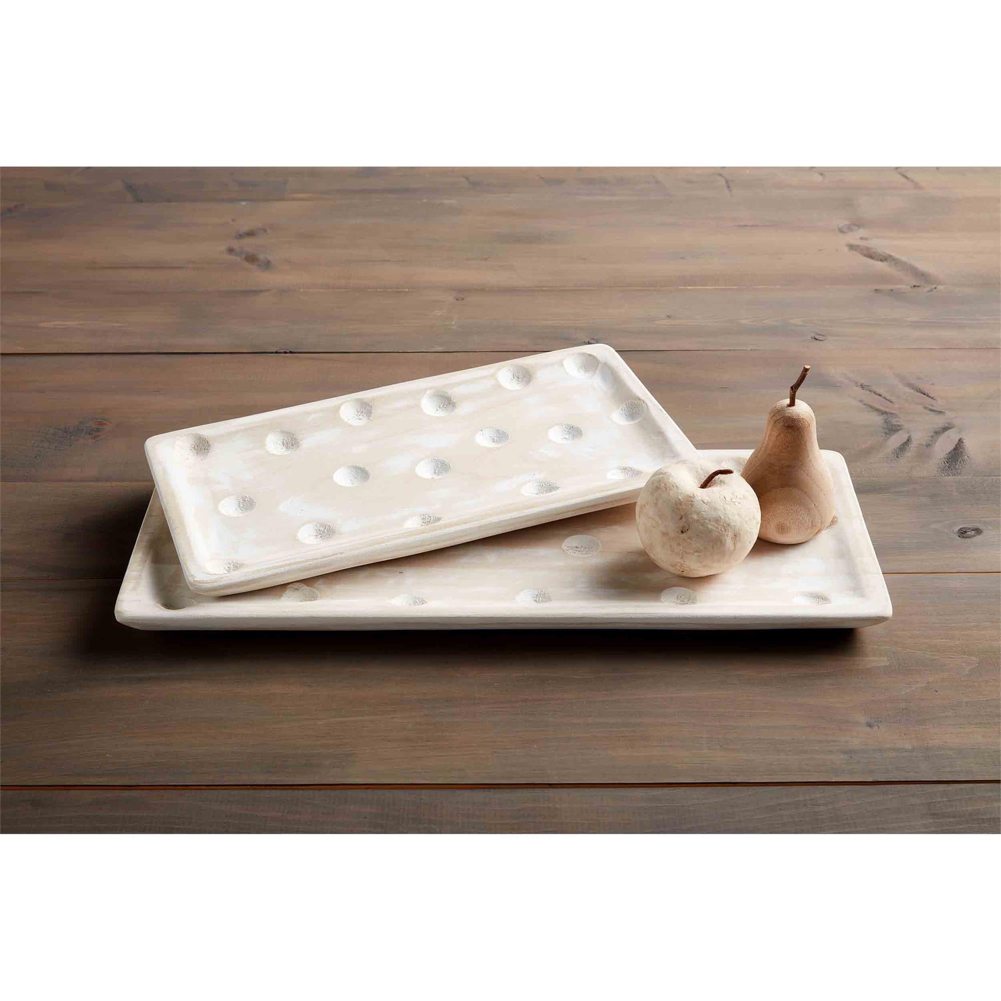Carved Dot Tray