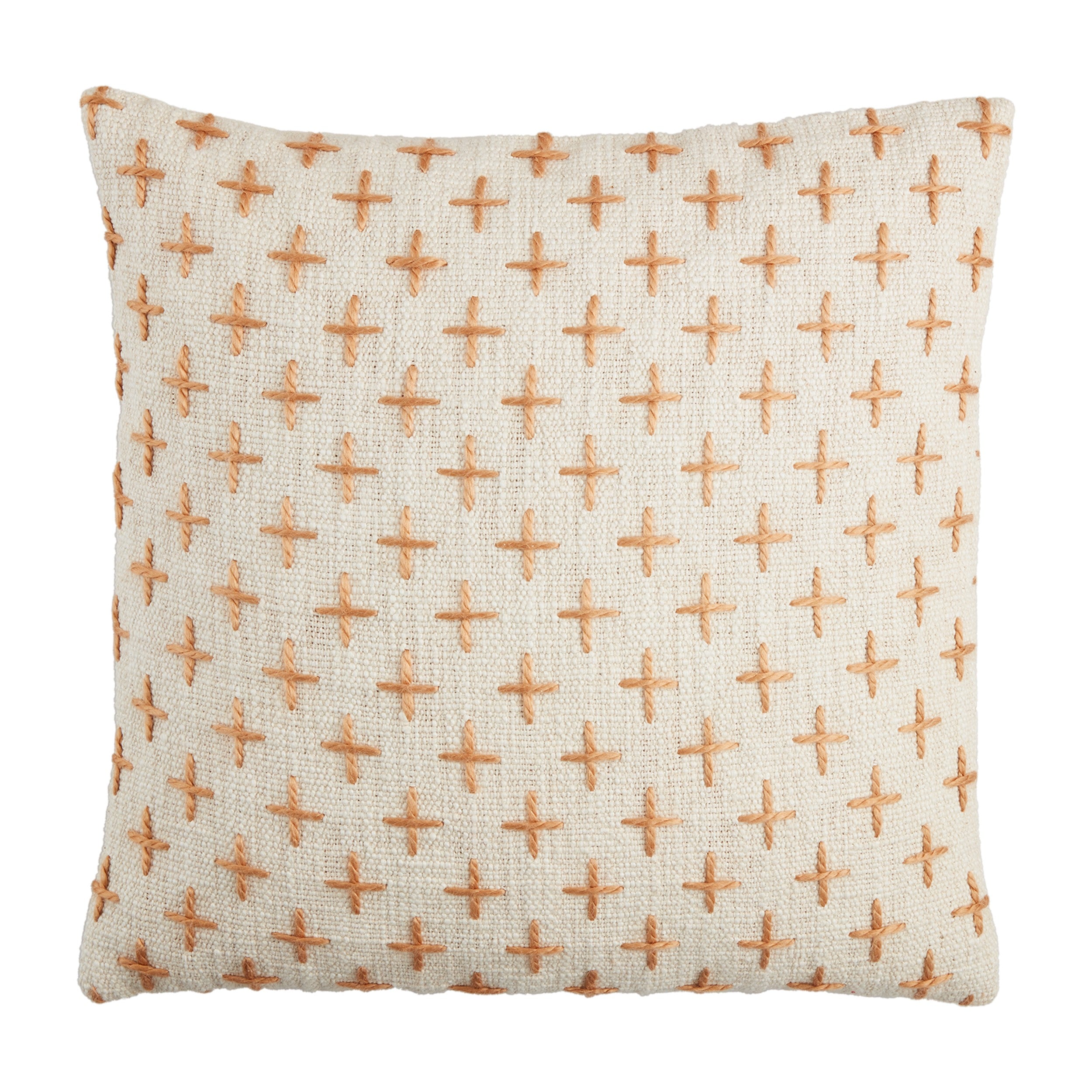 Cross Embroidery Pillow
