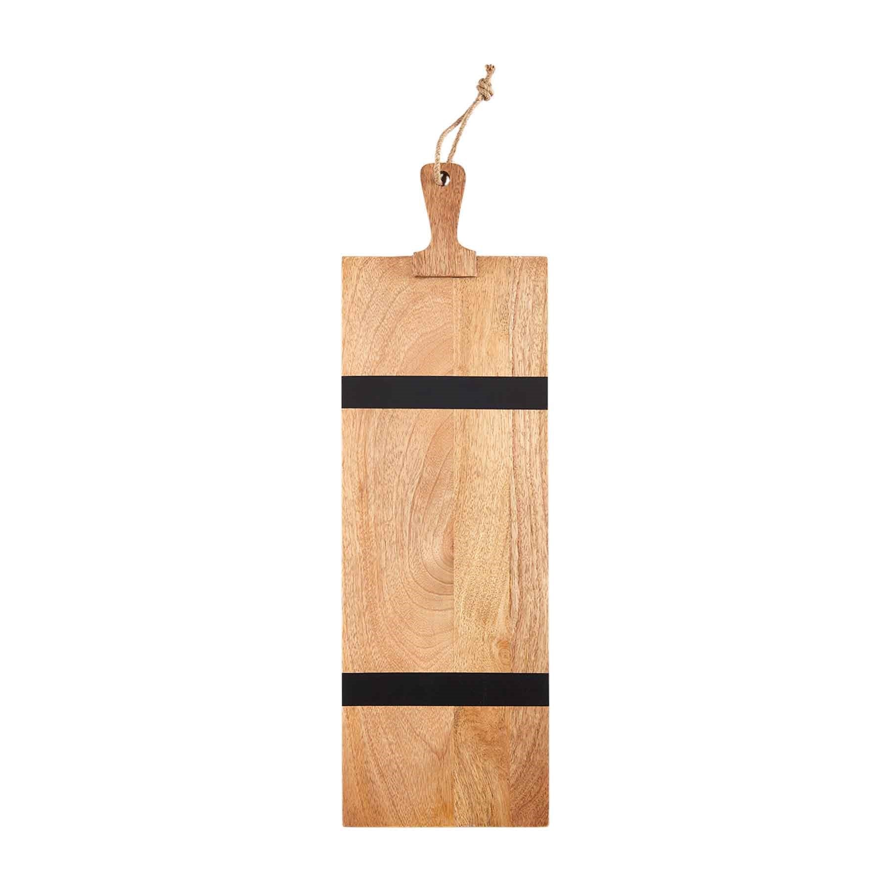 Long Black Wood Boards