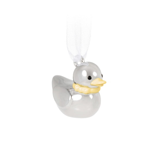 Mini Lil' Duck Metal Ornament, 0.88"