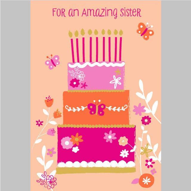 Birthday Sister Card