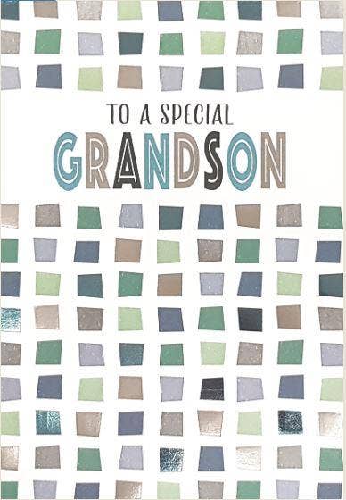 Birthday Grandson Card