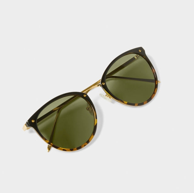 Santorini Sunglasses | Black Tortoiseshell