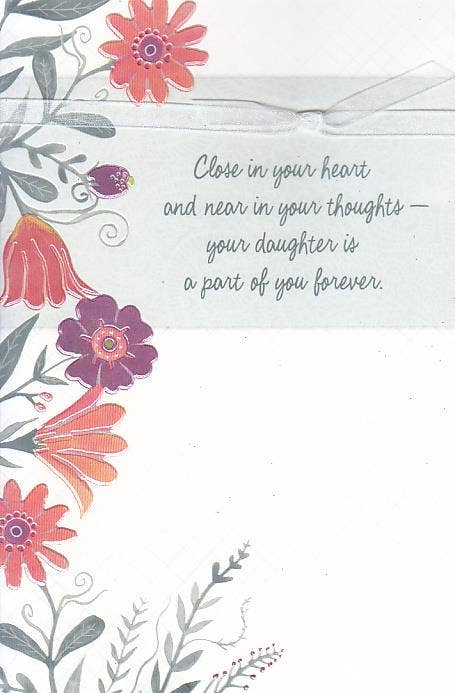 Sympathy Loss of Daughter Card