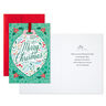 Christmas Spirit Boxed Christmas Cards With Detachable Ornaments, Pack of 10