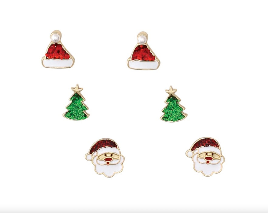 Santa Trio Earrings