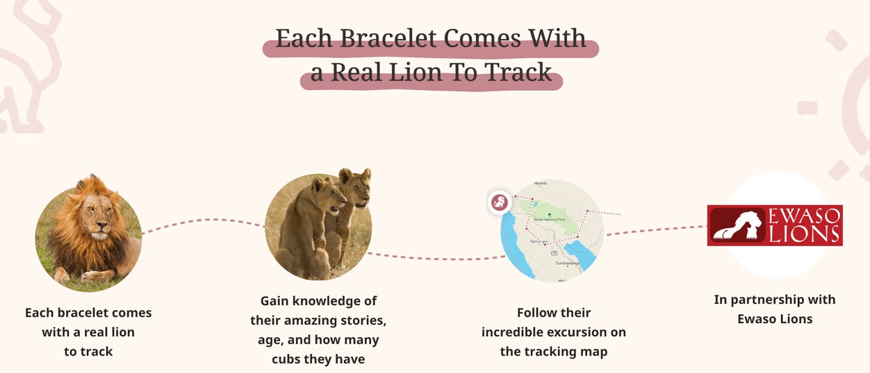 The Excursion Bracelet: Track a Lion