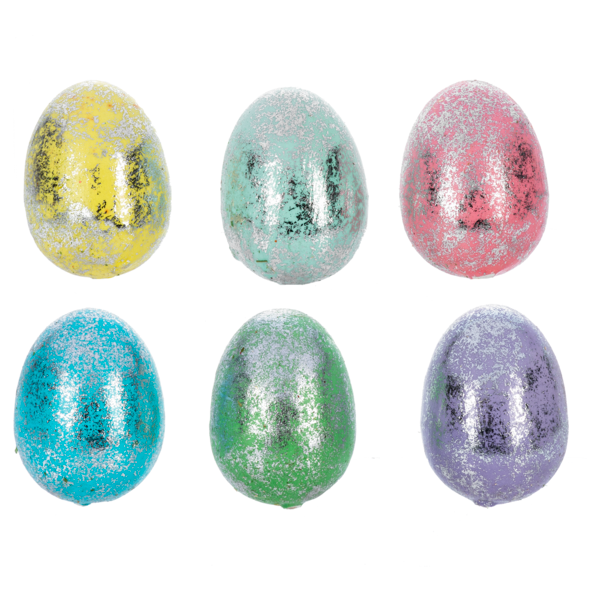 Foil Easter Eggs Set of 12