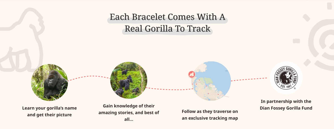 The Traverse Bracelet: Track a Gorilla