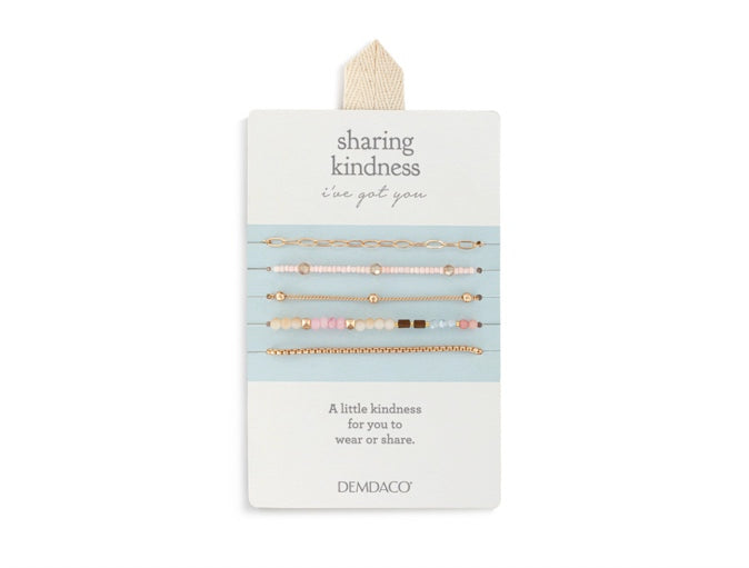 Sharing Kindness Bracelet - Multicolor Gold