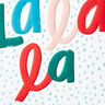 Merry Fa La La Wishes Packaged Christmas Cards, Set of 5