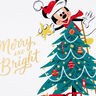 Disney Mickey Mouse and Disney Minnie Mouse Merry and Bright Boxed Christmas Cards, Pack of 16