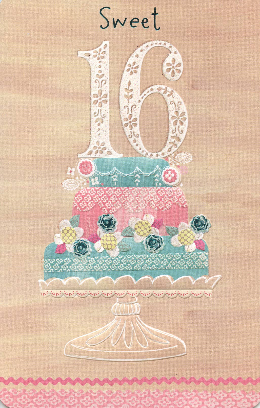 Birthday Sweet 16 Card