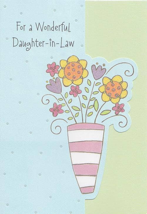 Daughter In Law Birthday Card