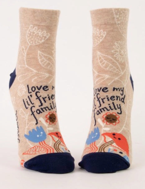 love my lil friend women's socks