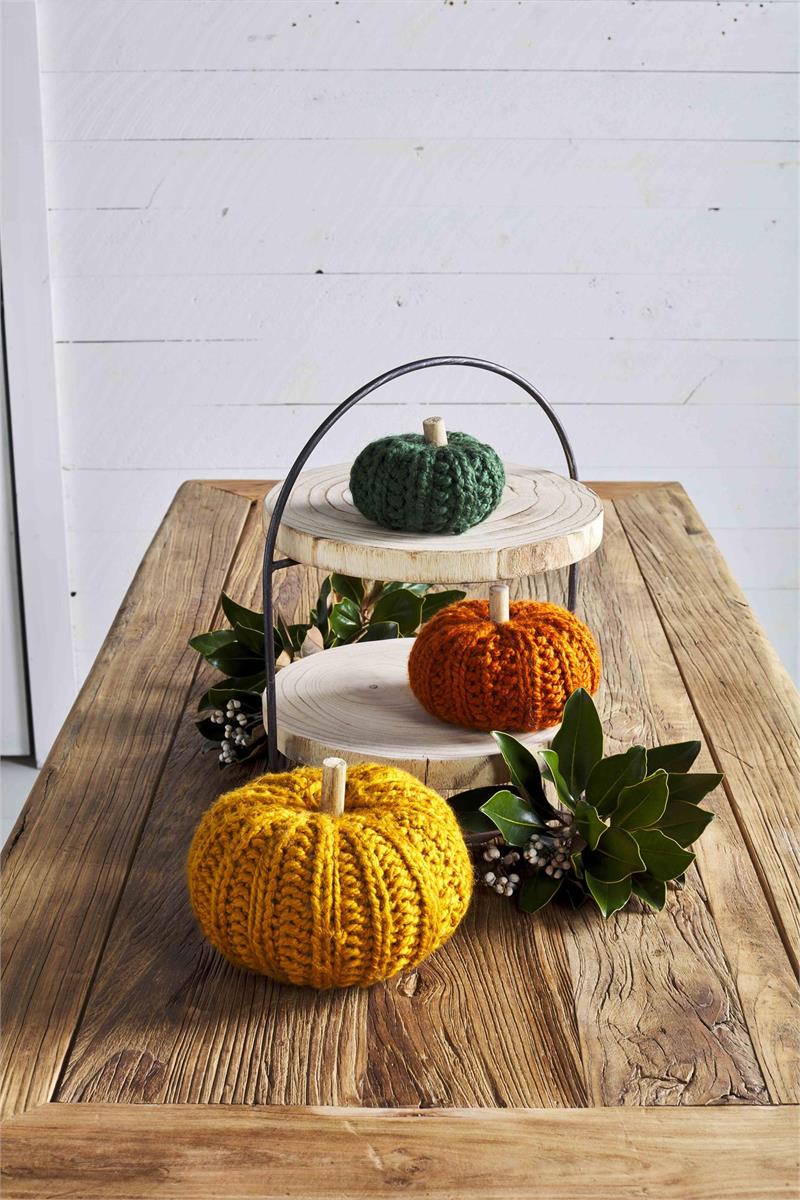 Color Crochet Pumpkins