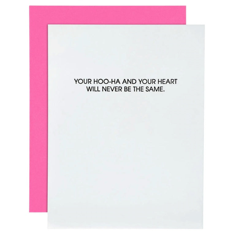 your hoo-ha and your heart card