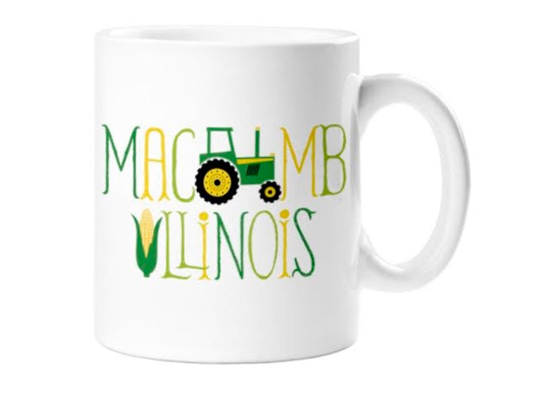 Macomb Tractor Ceramic Mug