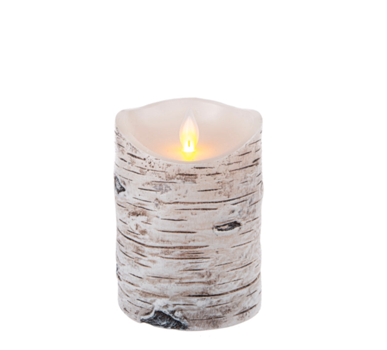 3x4 Birch Battery Operated Candle