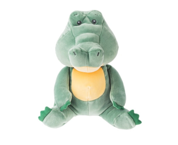 cuddle alligator with rattle