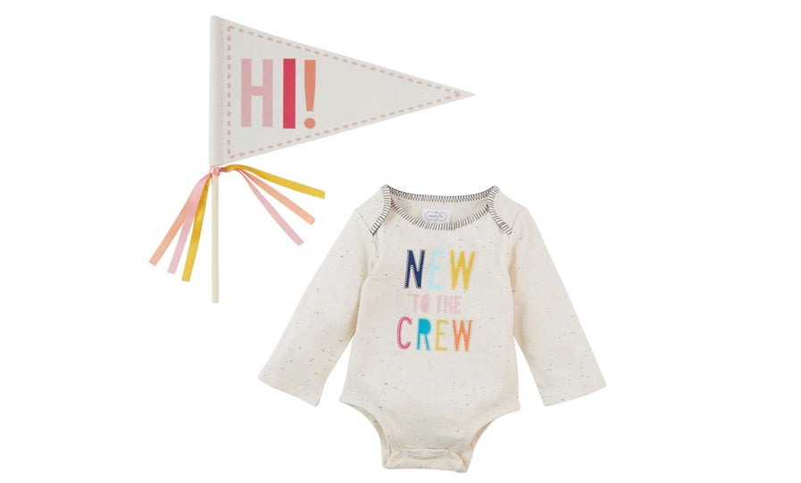 New To The Crew Girl Set 0-6 Months