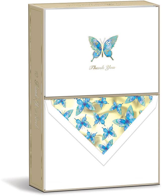 Boxed Note Cards Butterfly