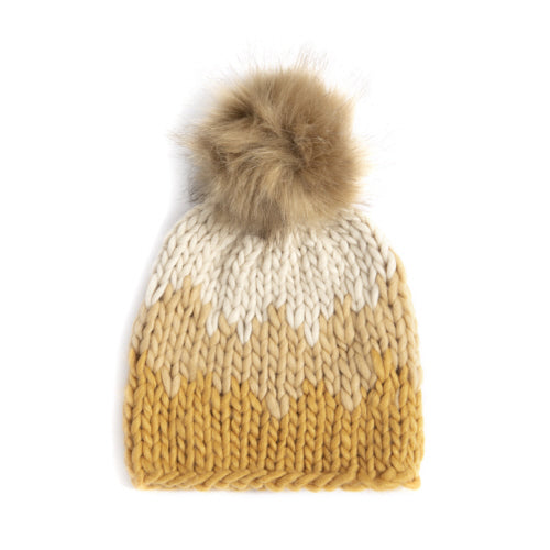 winter pom hat | honey