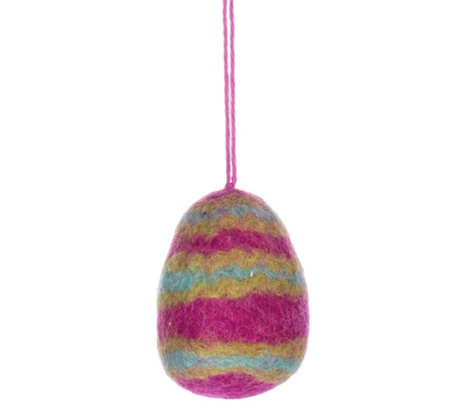 Wool Egg Ornament