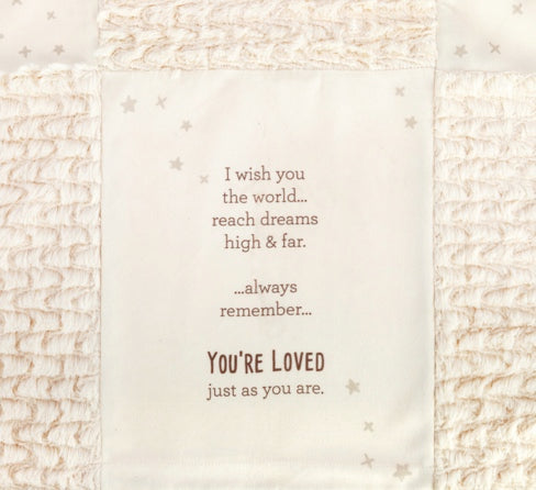 Tuck You In Wishes Blanket - Neutral