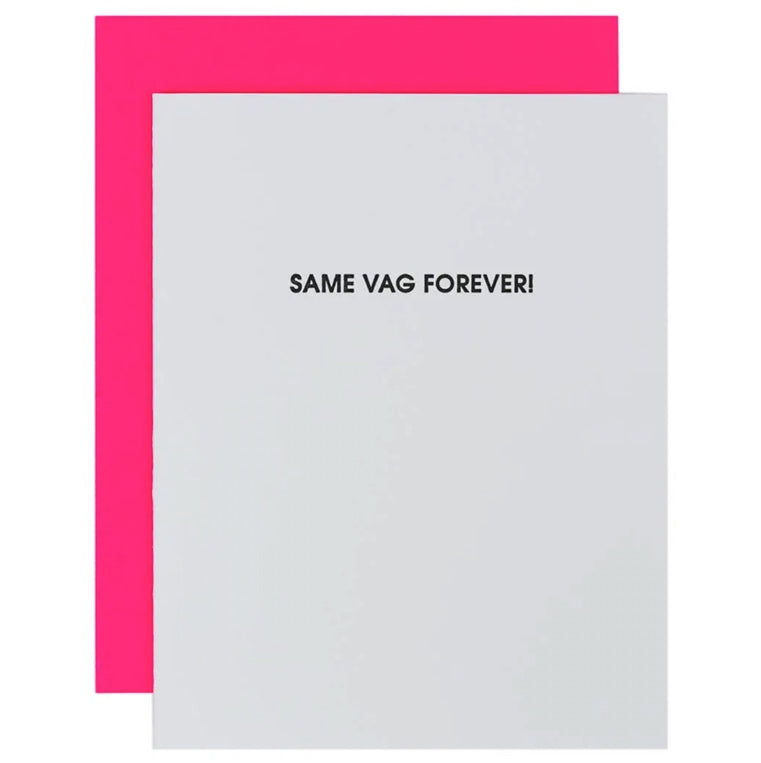 same vag forever card