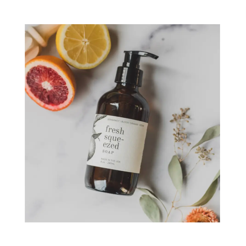 fresh squeezed hand soap