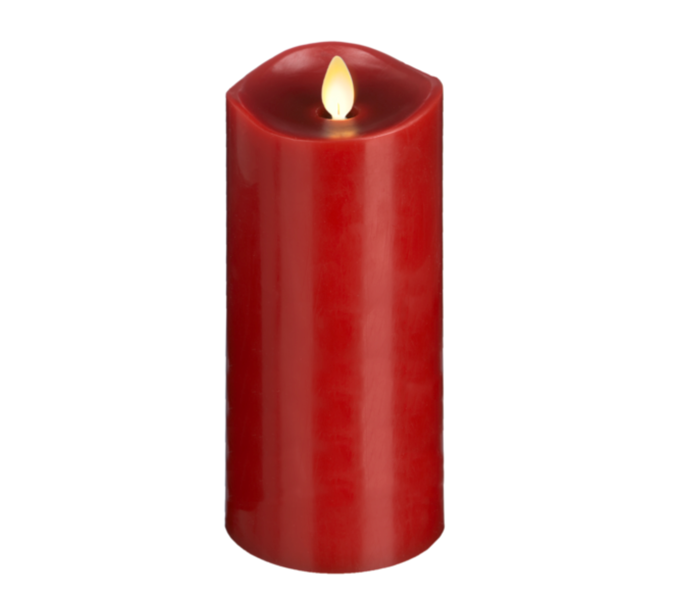 3x8 Red Battery Operated LED Candle