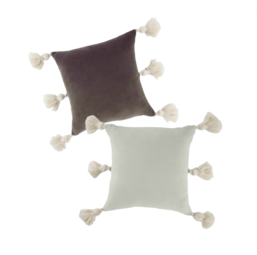 Tassel Velvet Pillows