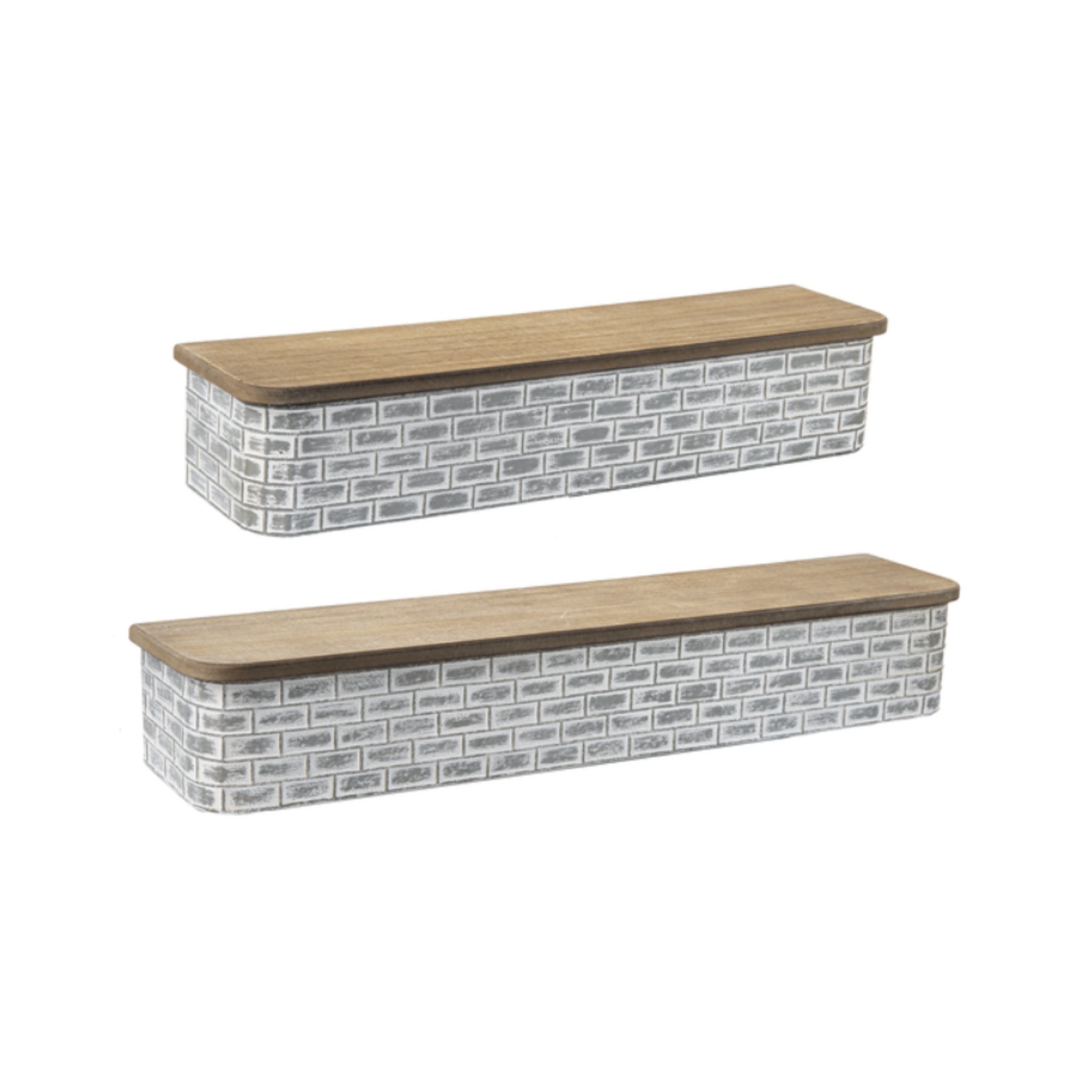 brick mold wall shelf