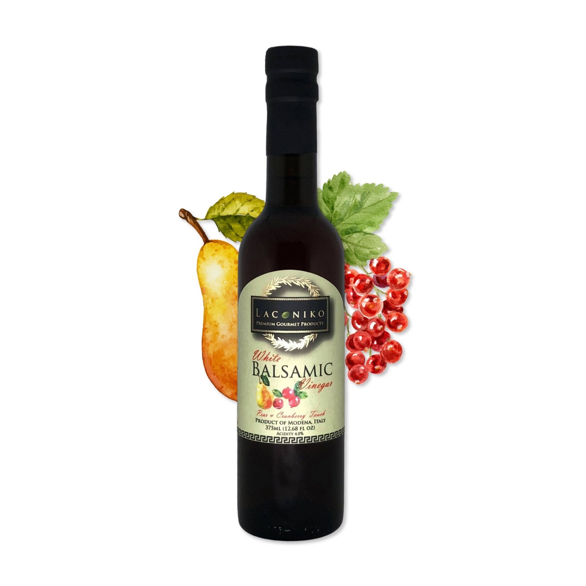 white balsamic vinegar  - cranberry and pear