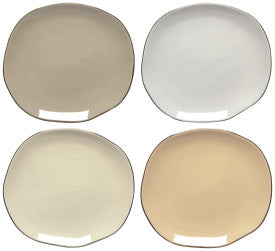 Pebble Plates Set of 4