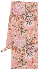 Pink Blossom Print Towel